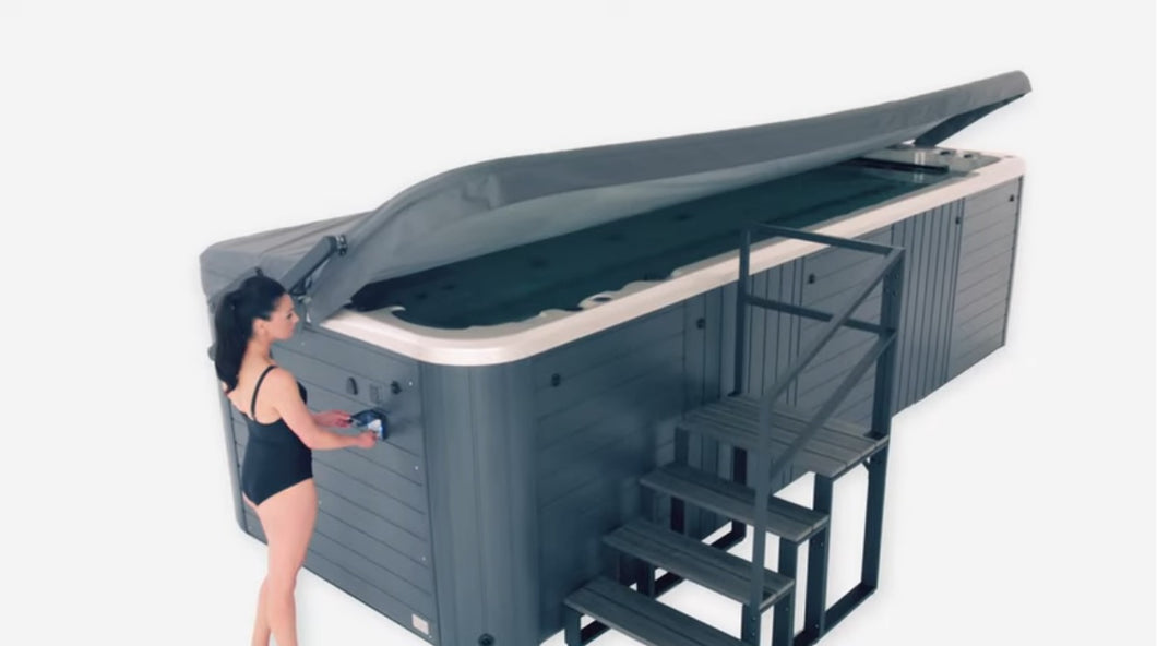 Clearlift automatic swim spa cover lifter